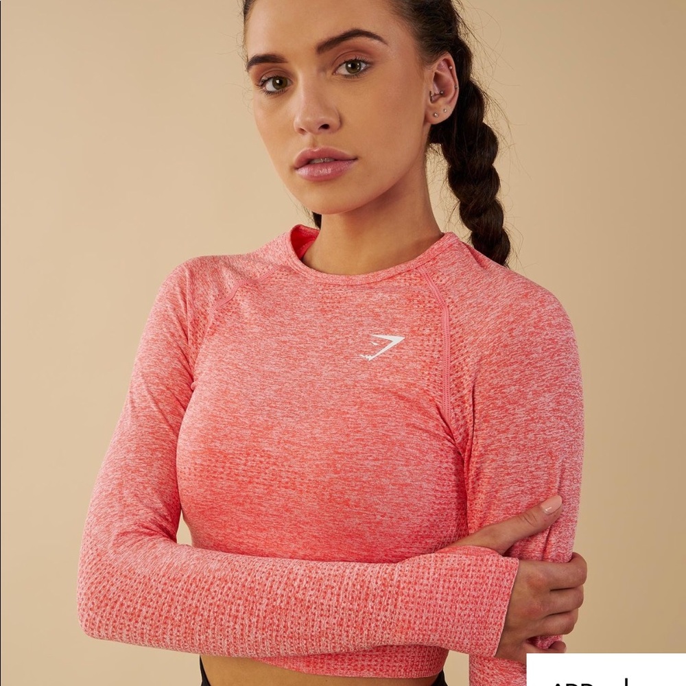 Gymshark Seamless Long Sleeve Crop Top